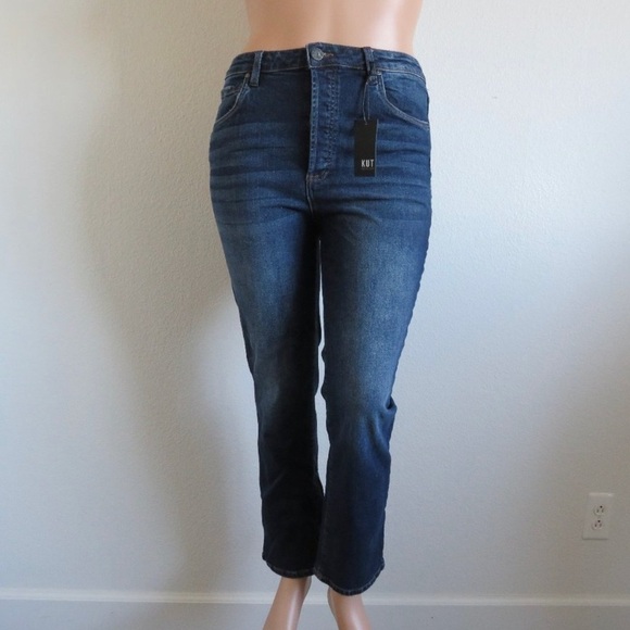 KUT from the KLOTH Jeans Women's Rosa Ankle Vintage Straight Plus Size 14 NWT - Picture 3 of 3